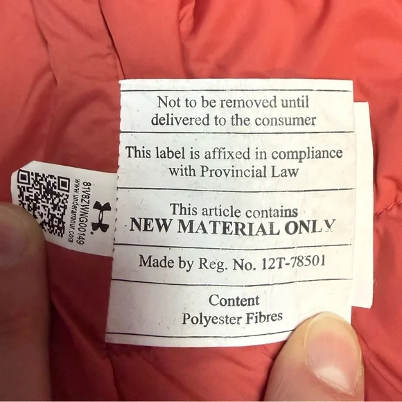 Under Armour cold gear reactor Women's Puffer Jacket in daquiri color size S - Picture 15 of 15